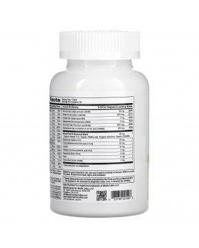 Super Nutrition, Simply One, пренатальные мультивитамины тройного действия, 90 таблеток